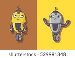 Robot icon vector, Robot icon symbol, Robot flat vector illustration. Different emotional robot
