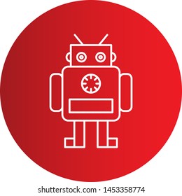 Robot icon for your project
