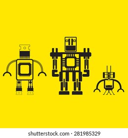 robot icons