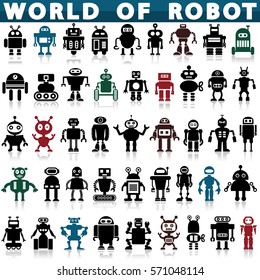 Robot icons
