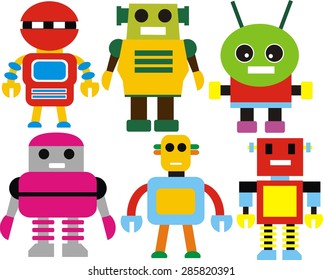 Robot Illustration pack
