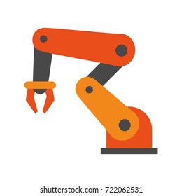 robot industrial icon image 