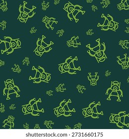 Roboter Innovation attraktives Element trendy Design Vektor Illustration bunter Hintergrund.eps
