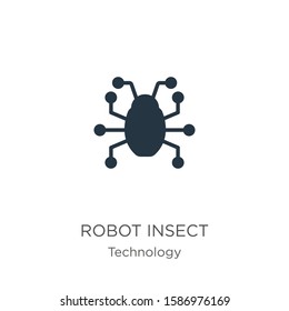 Robot insect icon vector. Trendy flat robot insect icon from technology collection isolated on white background. Vector illustration can be used for web and mobile graphic design, logo, eps10
