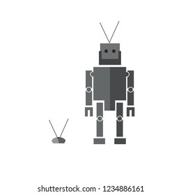 robot iron icon