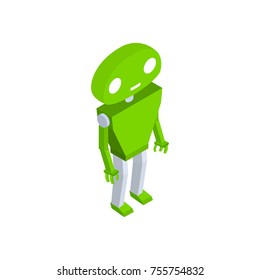 Robot. isometric style