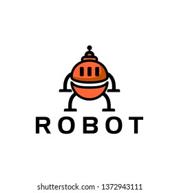 Robot Logo Character Design