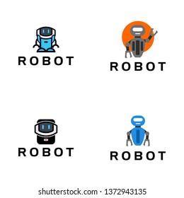 Robot Logo Character Design