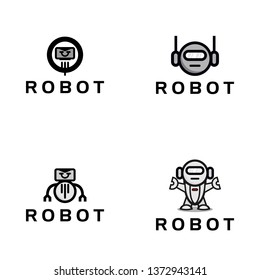 Robot Logo Character Design