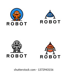 Robot Logo Character Design