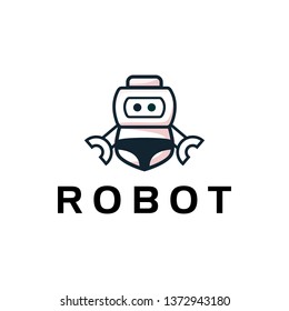 Robot Logo Character Design