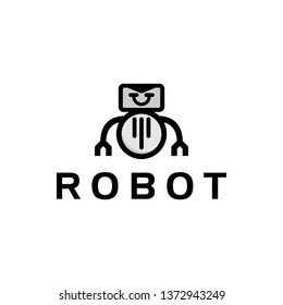 Robot Logo Character Design