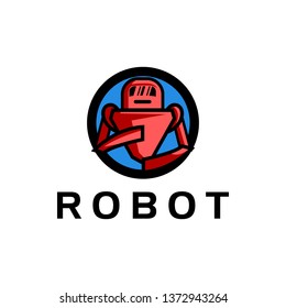 Robot Logo Character Design