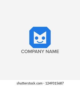 Robot logo design