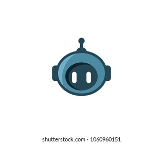 Robot logo icon 