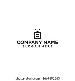 vector de diseño de icono del logotipo robot