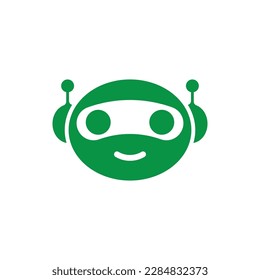 Robot logo images  illustration design