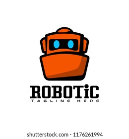 Robot Logo Template Design