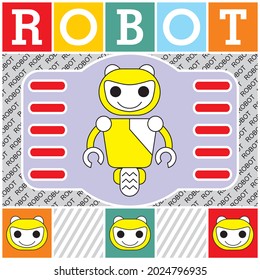 robot logo vector illustration - future technology - Artificial Intelligence - best for your business mascot