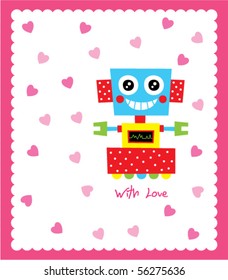 robot with love