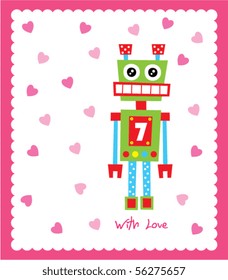 robot with love