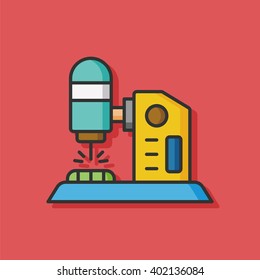 robot machine vector icon