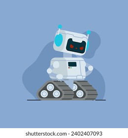 Vector De Caracteres Robot Mascot Ai Robot