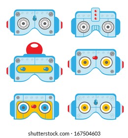 Robot masks collection