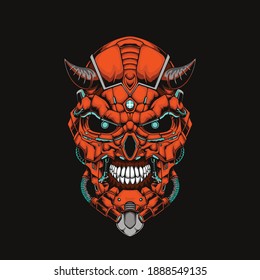 robot mecha design vector illustration
