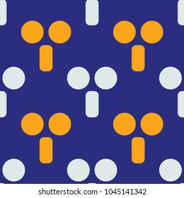 Robot mechanism seamless pattern. Strict line geometric pattern for your design.
