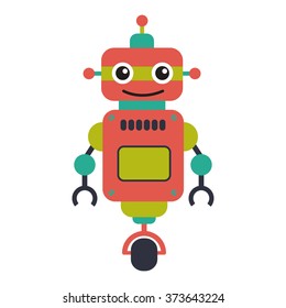 robot on wheel