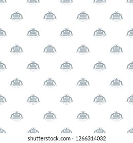 Robot pattern vector seamless repeat for any web design