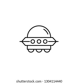 robot, rover outline icon. Signs and symbols can be used for web, logo, mobile app, UI, UX