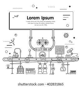 Robot science Chemistry lab