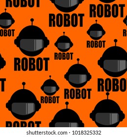 robot seamless pattern