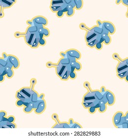robot ,seamless pattern