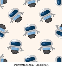 robot ,seamless pattern