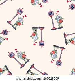 robot ,seamless pattern