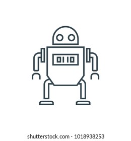 robot sign icon