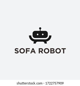 Robot Sofa Logo / Sofa Icon