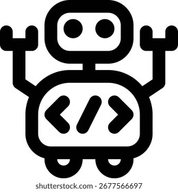 Robot Software, Icono de contorno RPA