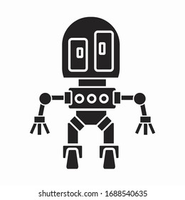 robot space object simple icon