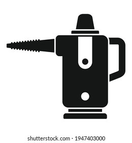 Robot steam cleaner icon. Simple illustration of Robot steam cleaner vector icon for web design isolated on white background