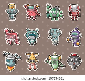 robot stickers