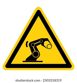 Robot Symbol Sign, Vector Illustration, Isolate On White Background Label.EPS10