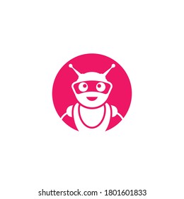 Robot symbol vector icon illustration design