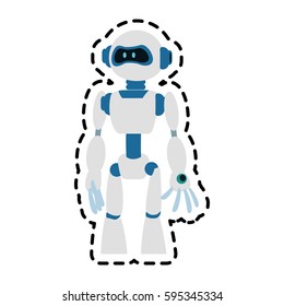 robot technology icon image