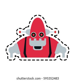robot technology icon image