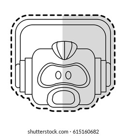 robot technology icon image 