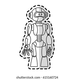 robot technology icon image 